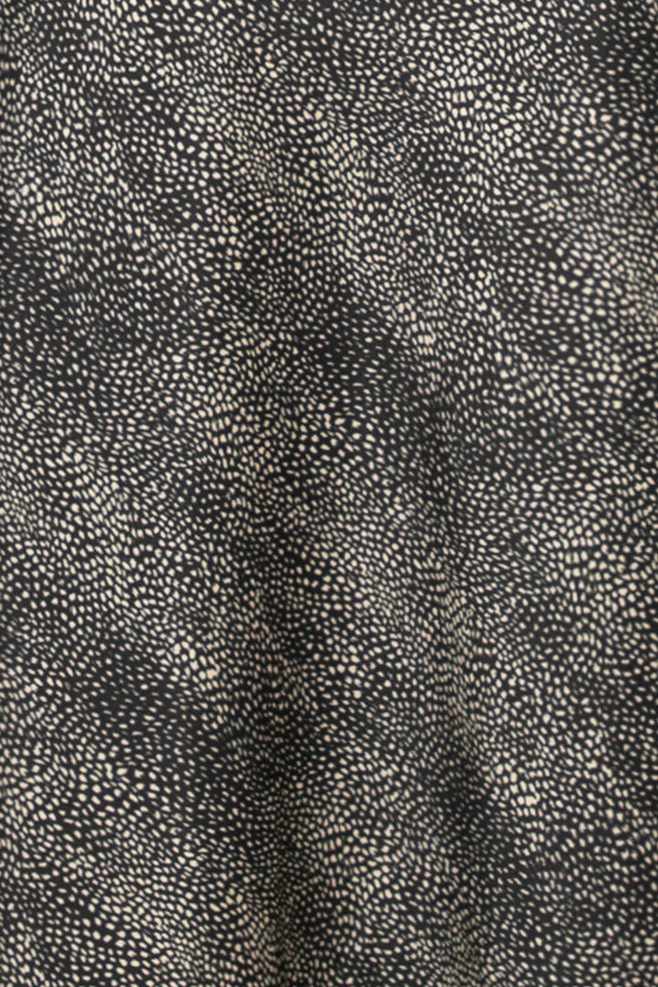 Neo Noir - Bovary Floating Dot Skirt - Black Nederdele 