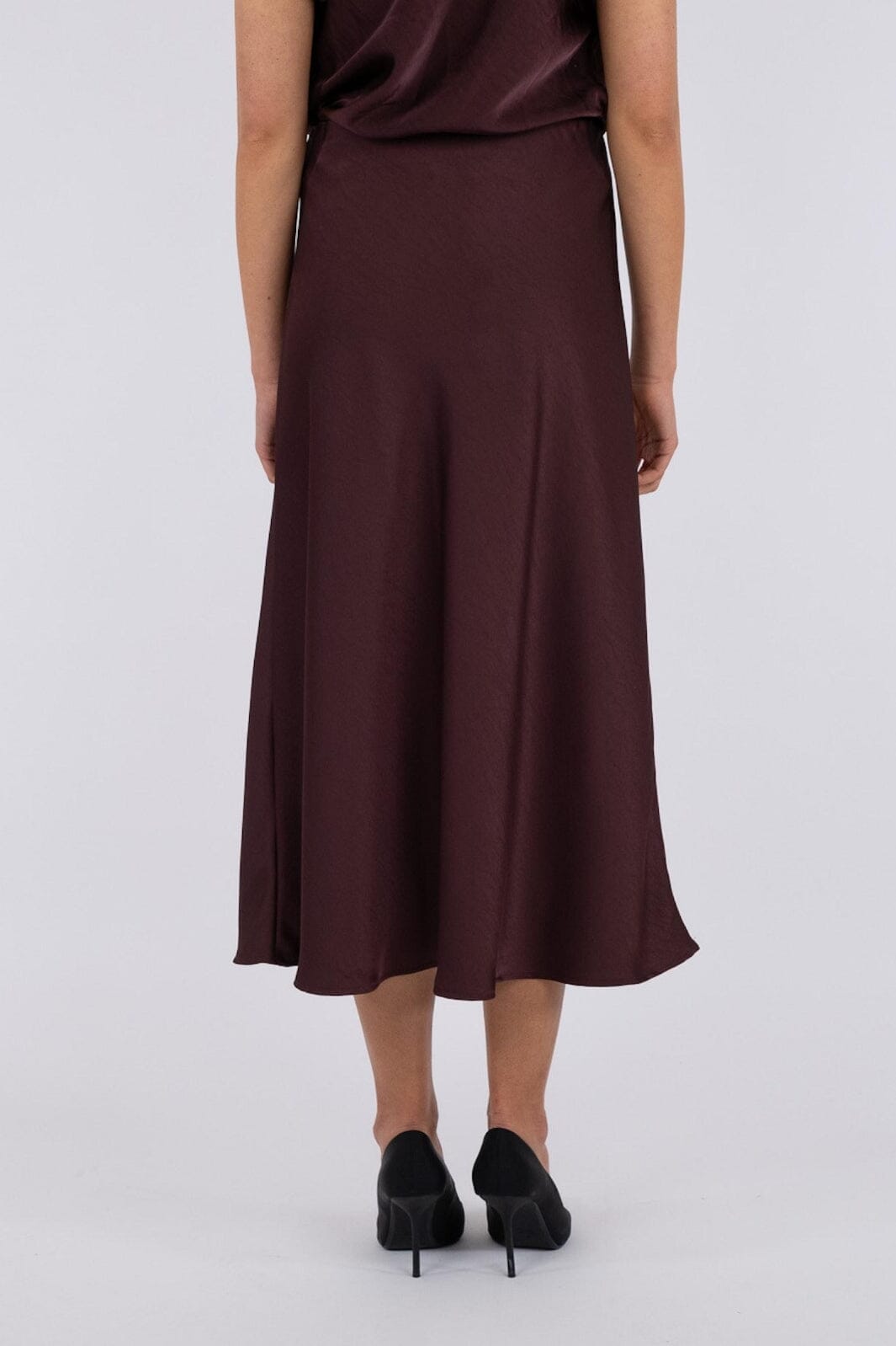 Neo Noir - Bovary Skirt - Burgundy Nederdele 