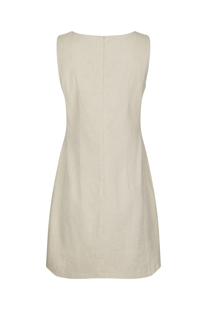 Neo Noir - Bruna Ramie Dress 162899 - 815 - Natural