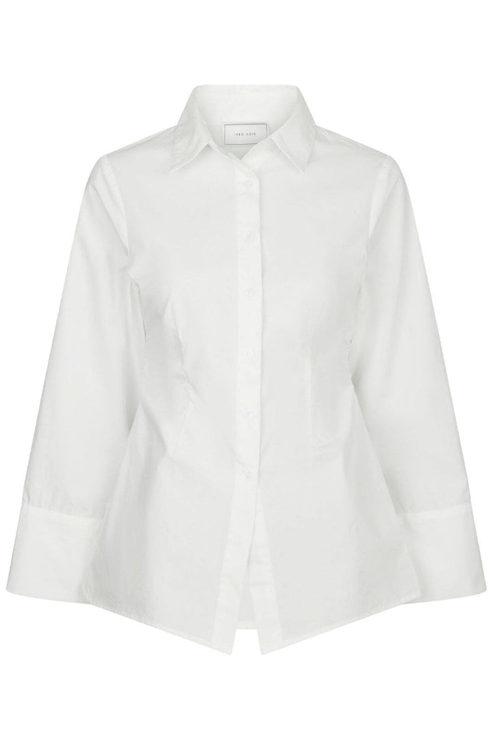 Neo Noir - Caroli Poplin Shirt 165894 - 120 - White