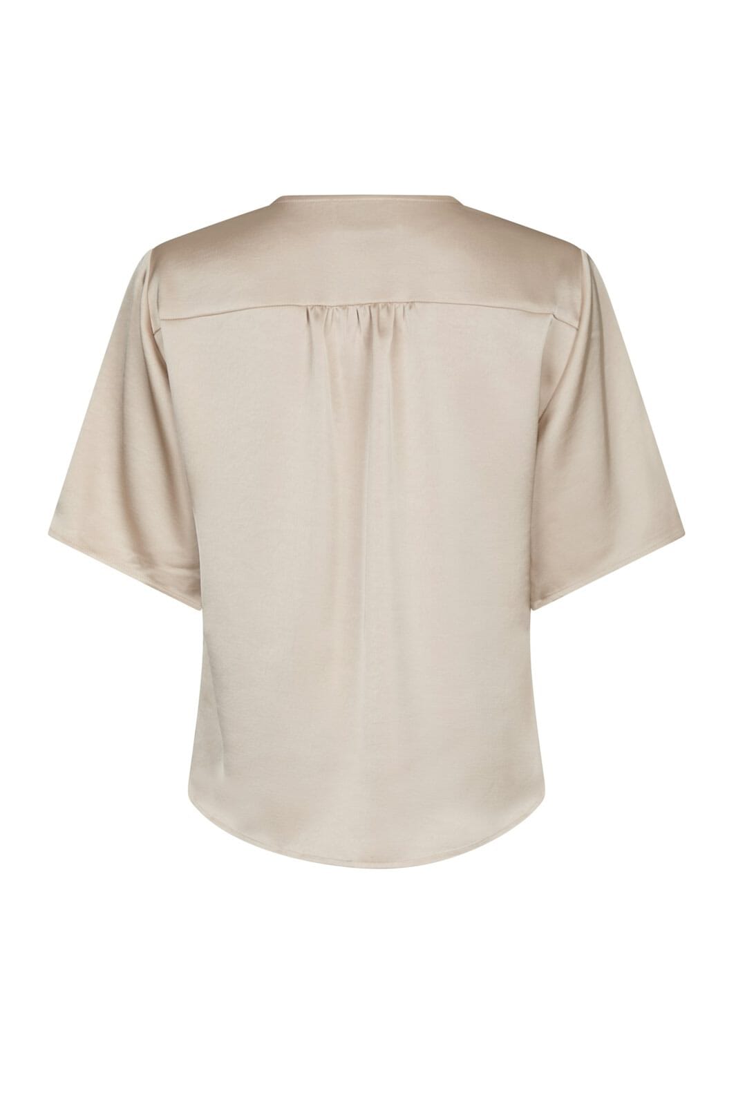 Neo Noir - Casadia Heavy Sateen Blouse 165695 - 720 - Champagne