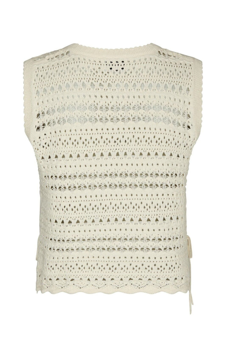 Neo Noir - Catana Crochet Knit Top 165990 - 122 - Creme