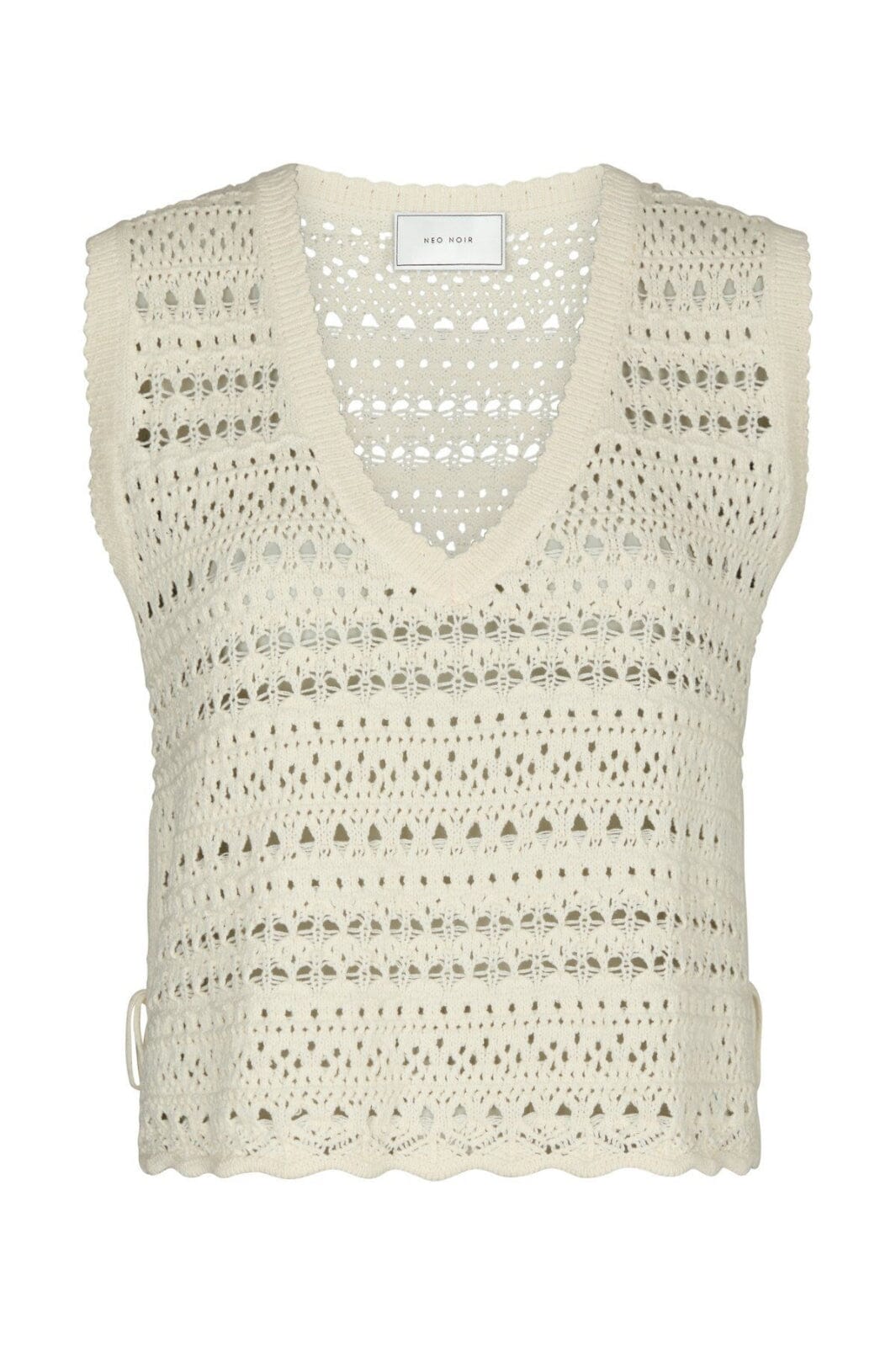 Neo Noir - Catana Crochet Knit Top 165990 - 122 - Creme