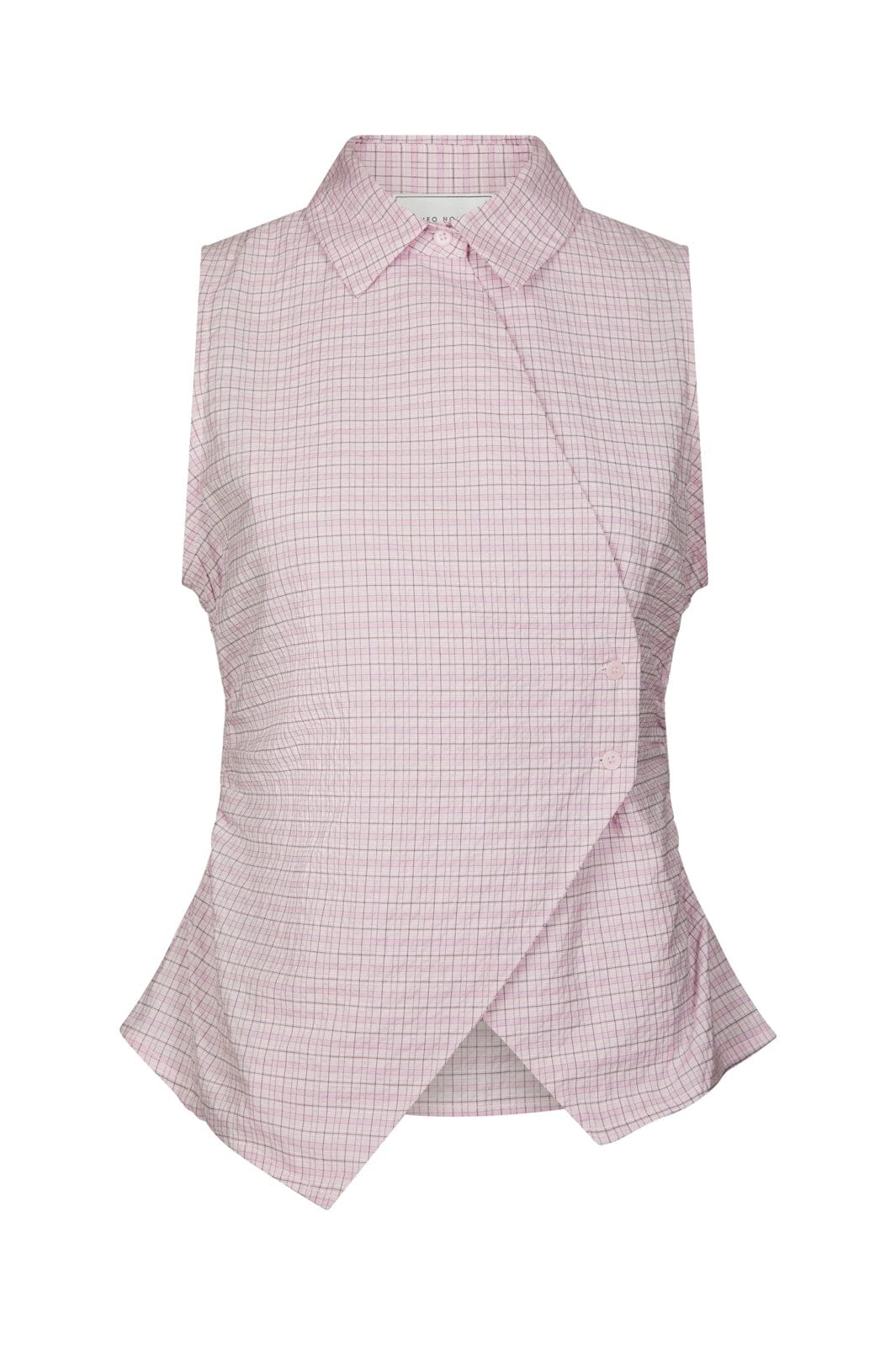 Neo Noir - Celest Check Top 169021 - 754 - Light Pink