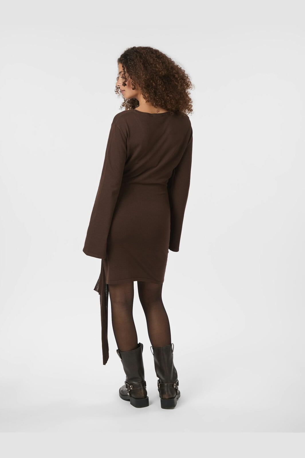 Neo Noir - Cici Knit Dress 164949 - 210 - Brown
