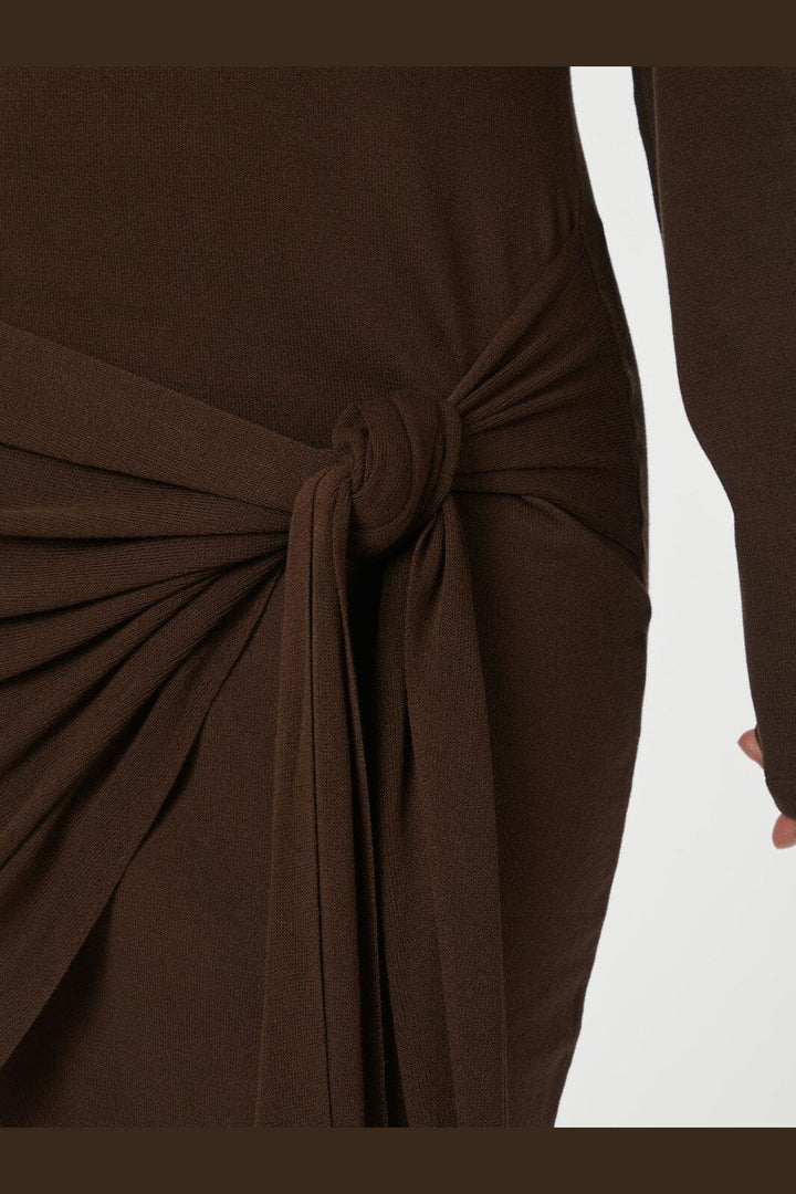 Neo Noir - Cici Knit Dress 164949 - 210 - Brown