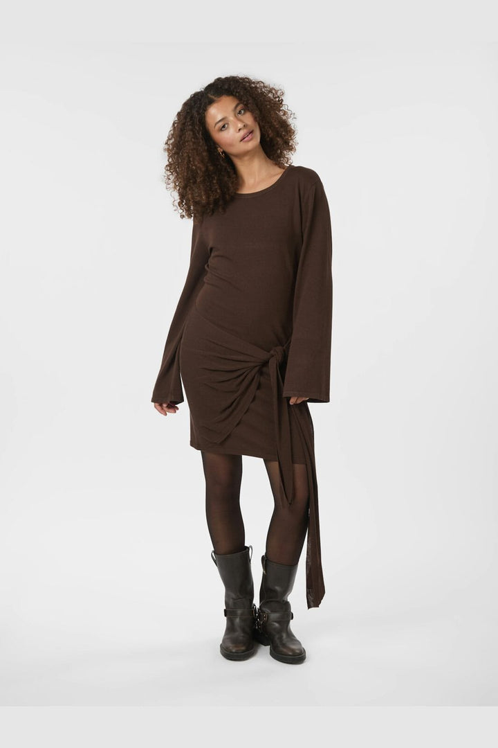 Neo Noir - Cici Knit Dress 164949 - 210 - Brown