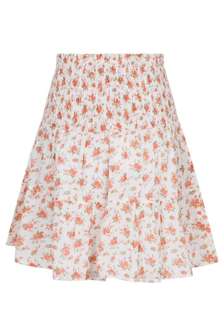Neo Noir - Cordova Delicate Rose Skirt - Tangerine Nederdele 