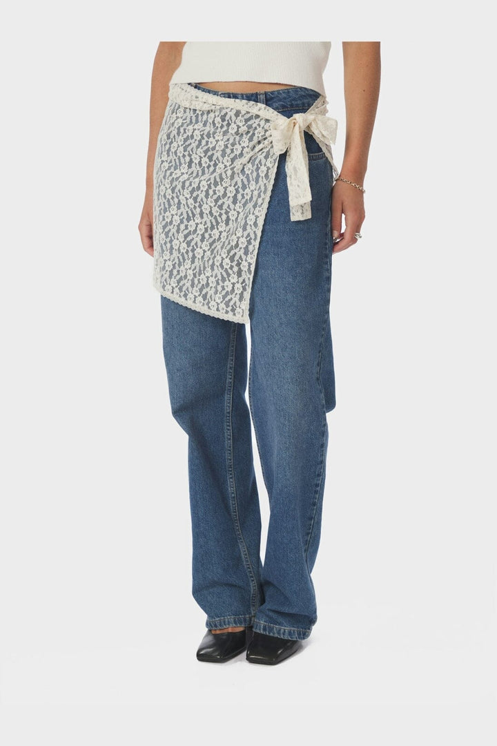 Neo Noir - Diffana Wrap Skirt 166872 - 122 - Creme