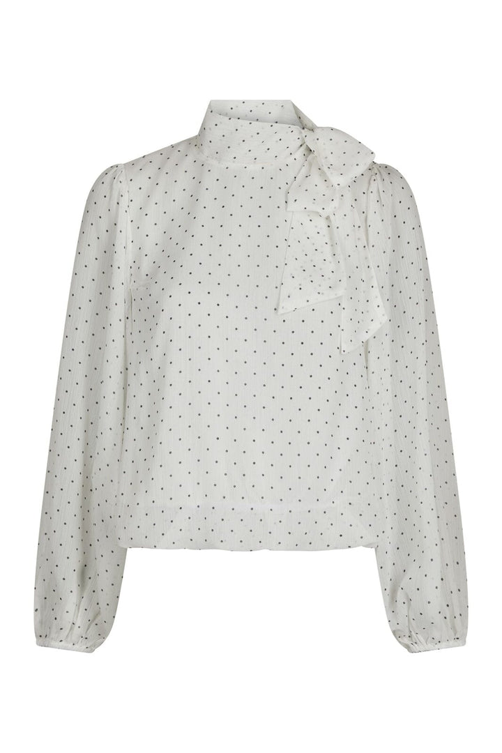 Neo Noir - Dorellie Dot Blouse 170169 - 121 - Off White
