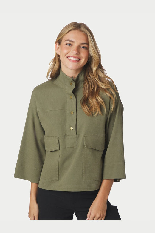Neo Noir - Elvina Jacket 168076 - 151 - Army