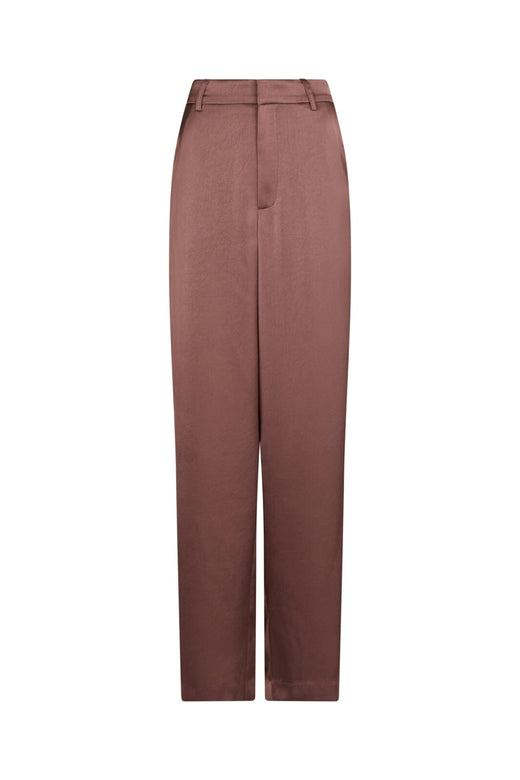 Neo Noir - Emmett Heavy Sateen Pants 164136 - 393 - Dark Rose
