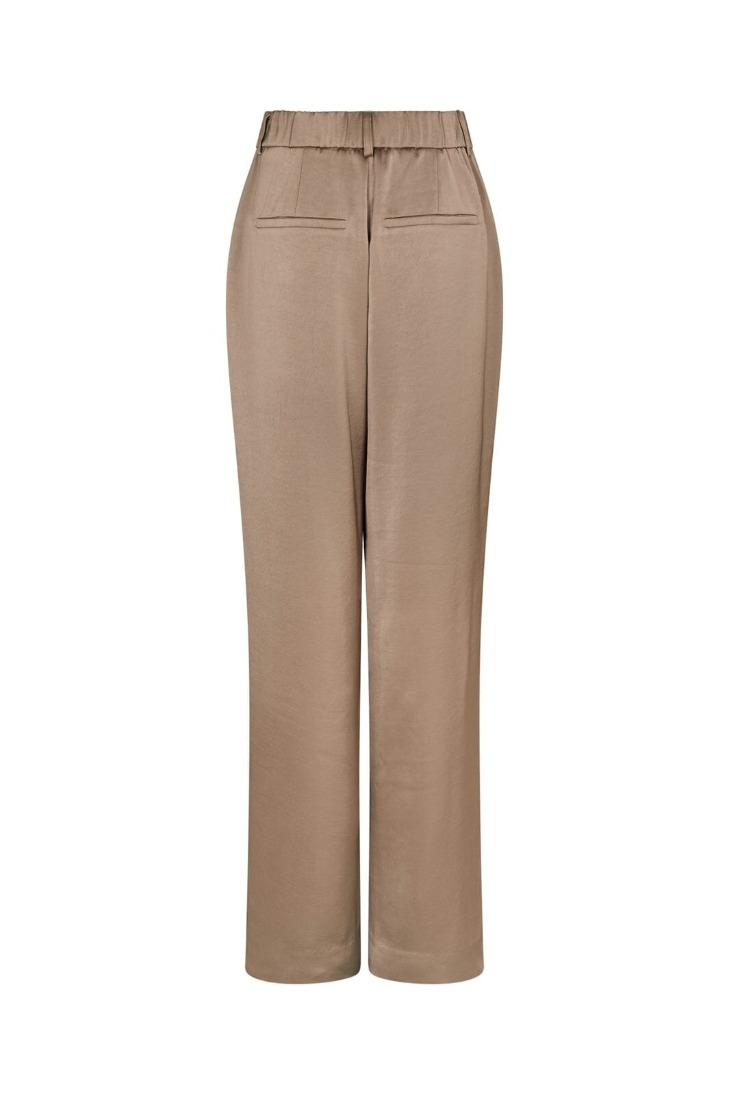 Neo Noir - Emmett Heavy Sateen Pants 164136 - 811 - Dark Taupe