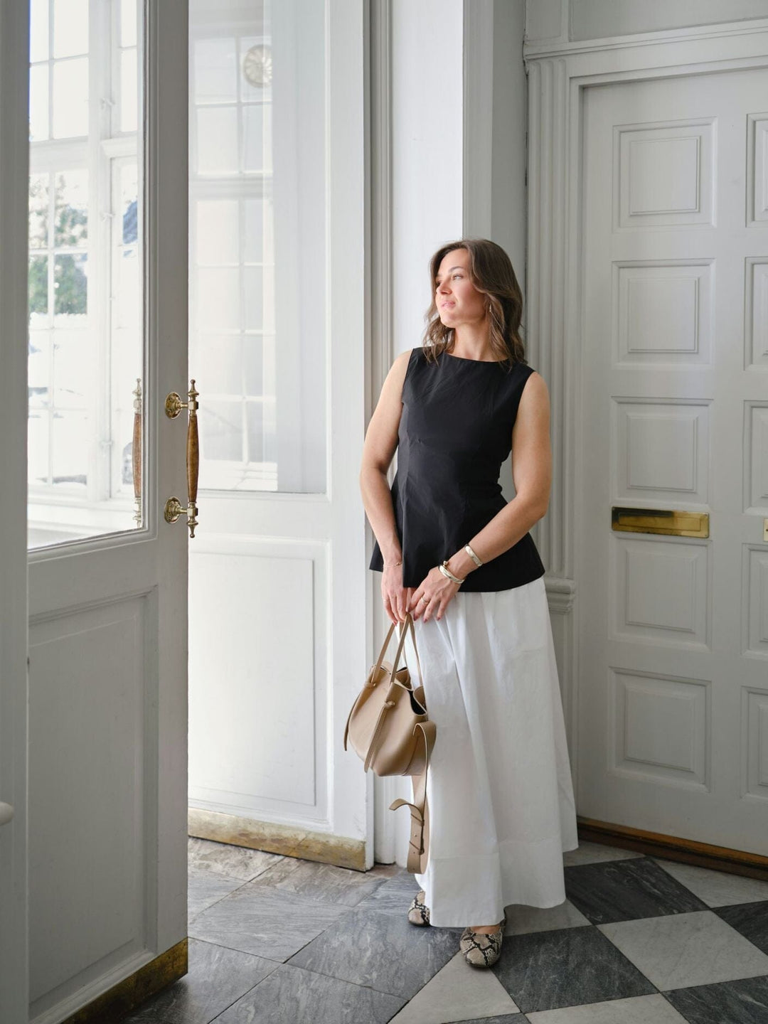 Neo Noir - Esteves Poplin Top 165379 - 100 - Black Toppe 