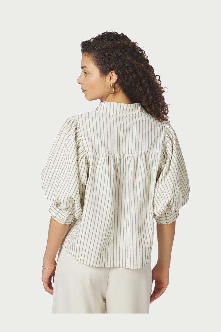 Neo Noir - Etta Slim Stripe Shirt 168663 - 121 - Off White