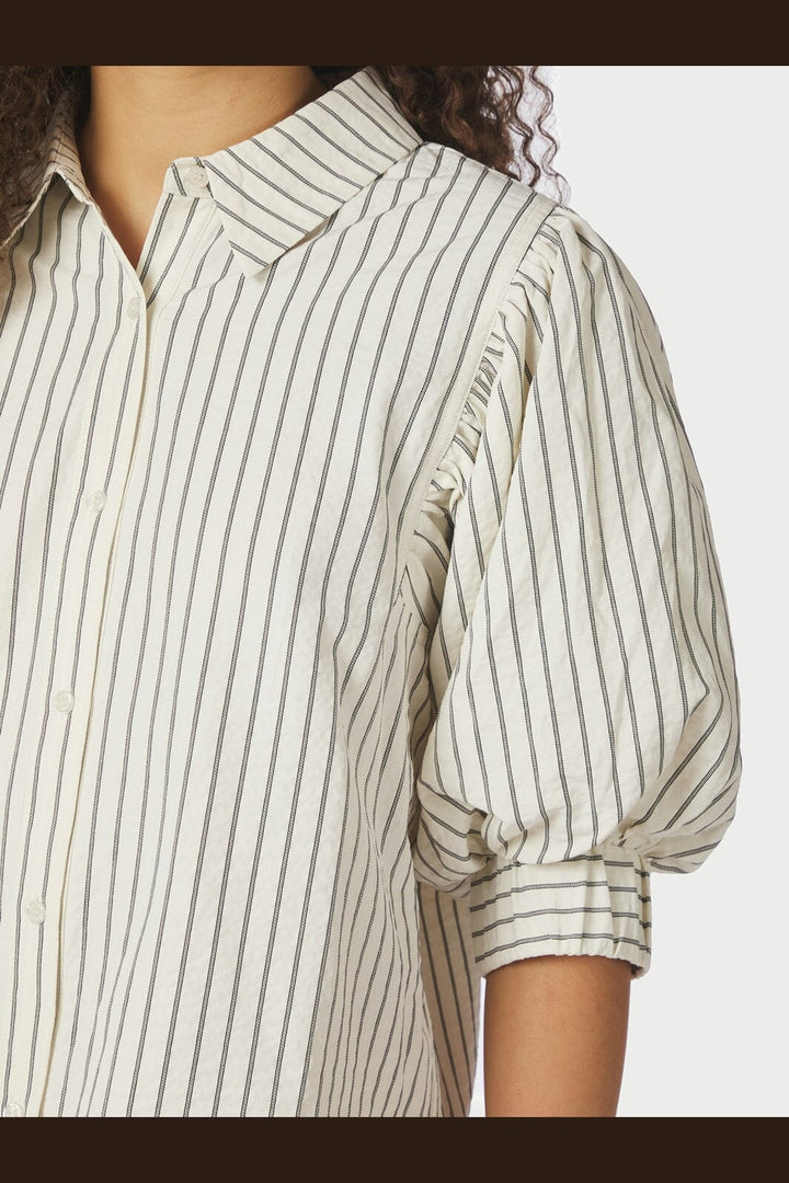 Neo Noir - Etta Slim Stripe Shirt 168663 - 121 - Off White