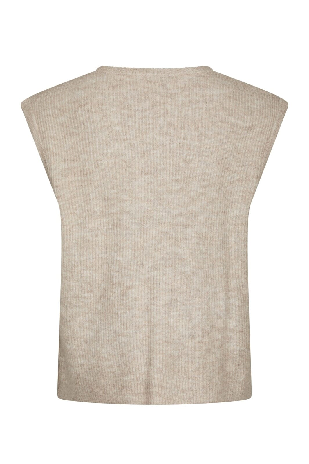 Neo Noir - Everest Knit Vest 164870 - 119 - Sand Melange