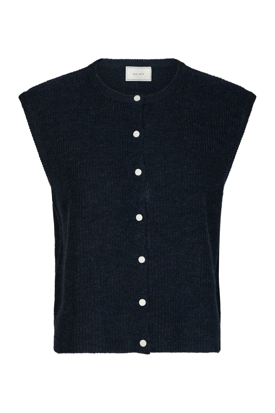 Neo Noir - Everest Knit Vest 164870 - 141 - Navy