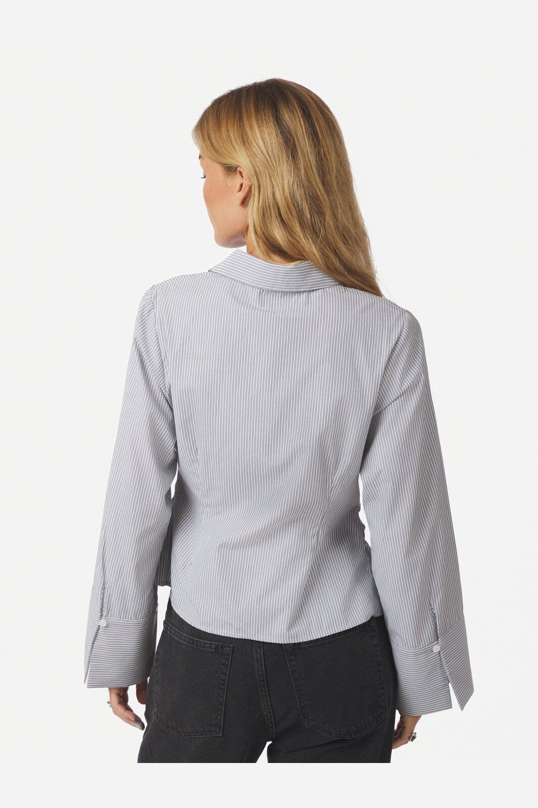 Neo Noir - Fenli Striped Shirt 165677 - 130 - Grey