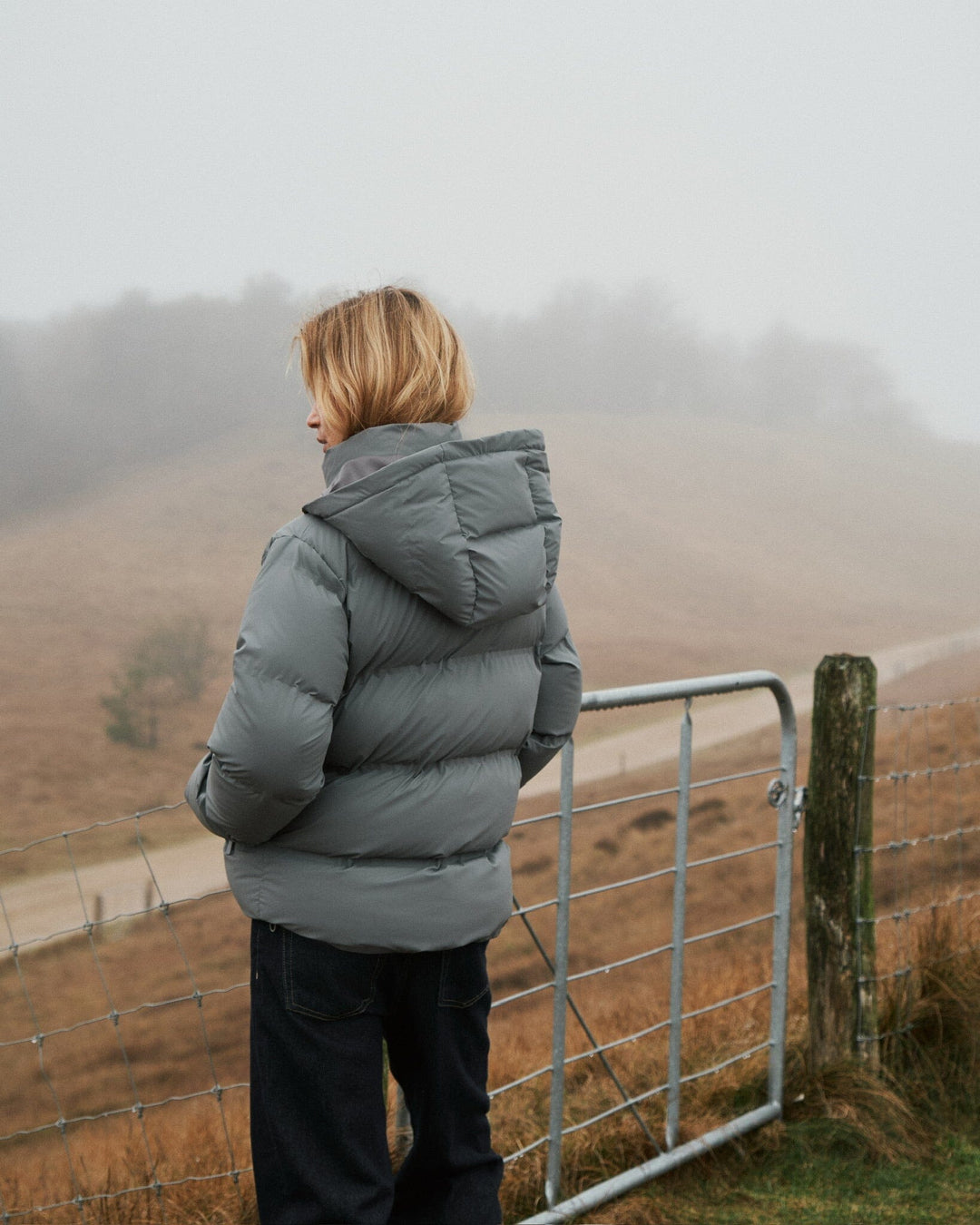 Neo Noir - Fox C Puffer Jacket 158082 - 130 - Grey Jakker 