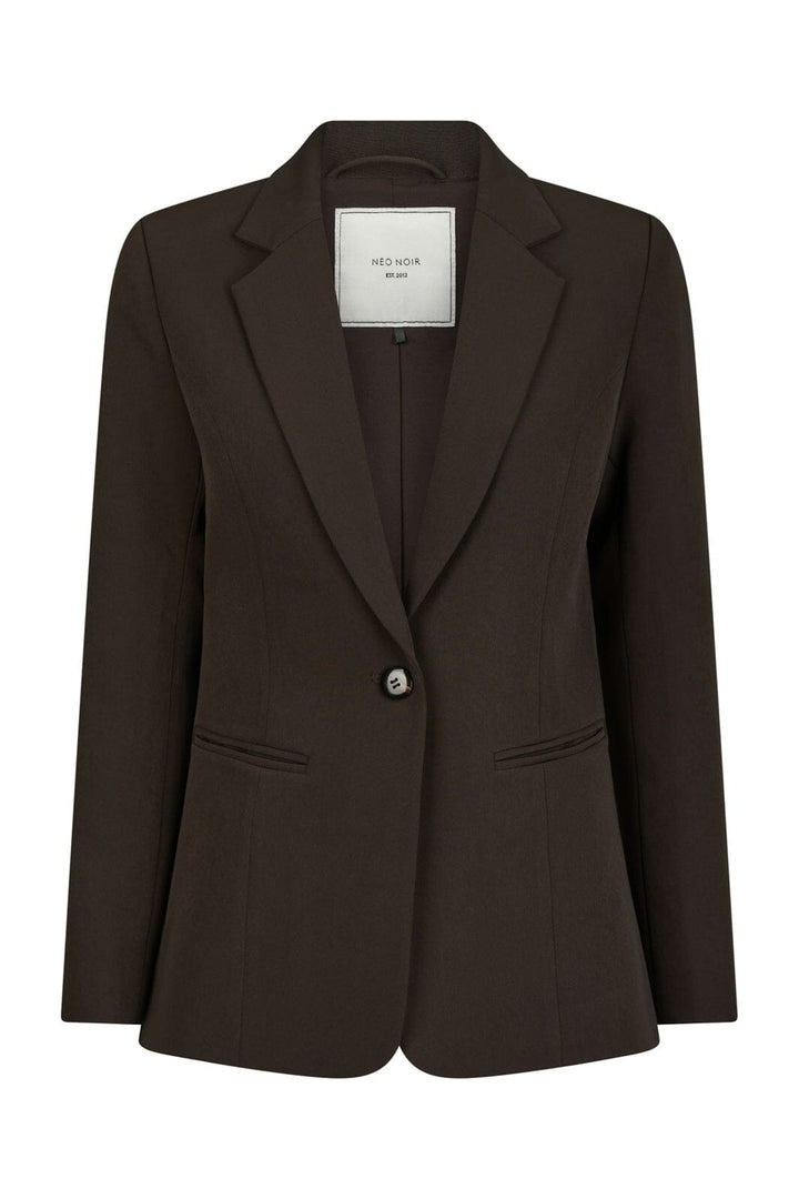 Neo Noir - Francine Suit Blazer 166616 - 676 - Dark Brown