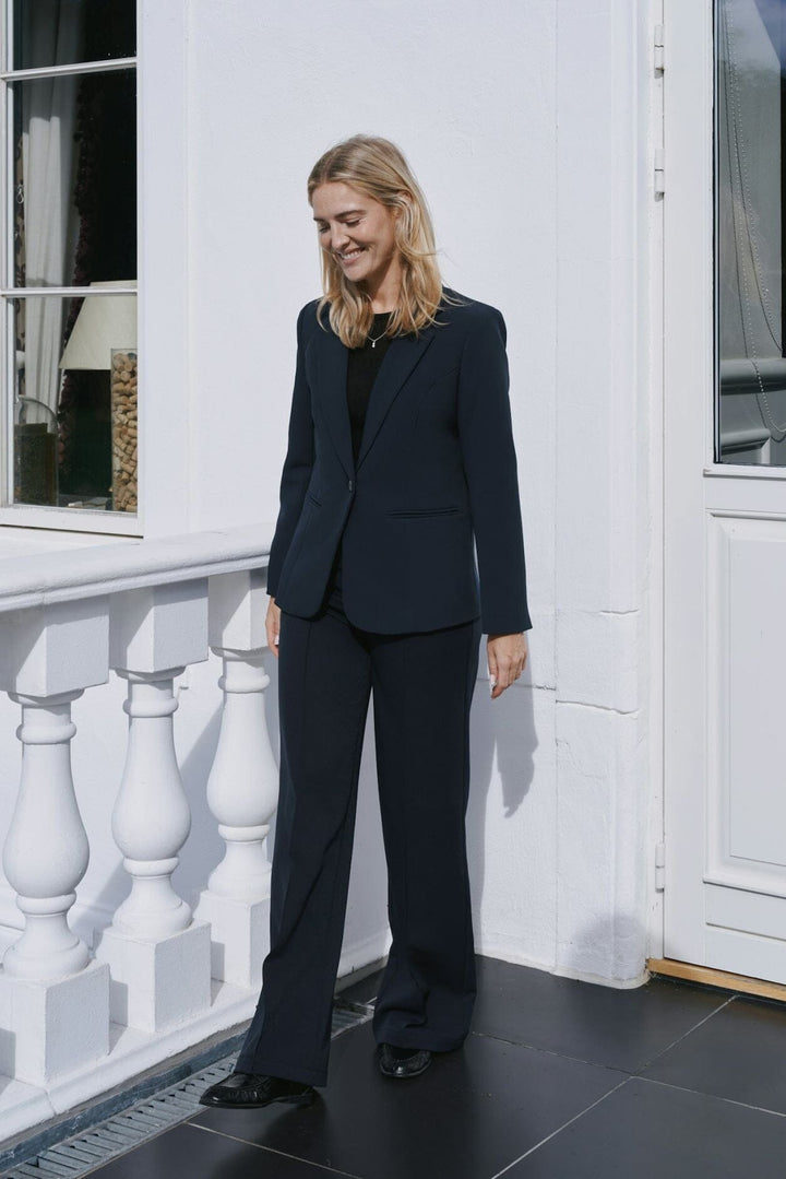 Neo Noir - Francine Suit Blazer 166616 - 702 - Dark Navy Blazere 