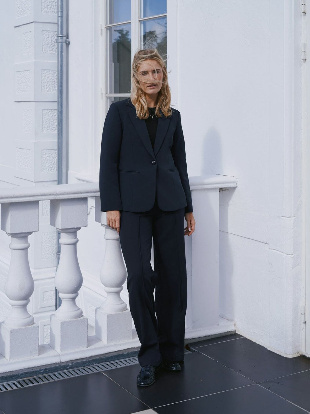 Neo Noir - Francine Suit Blazer 166616 - 702 - Dark Navy Blazere 