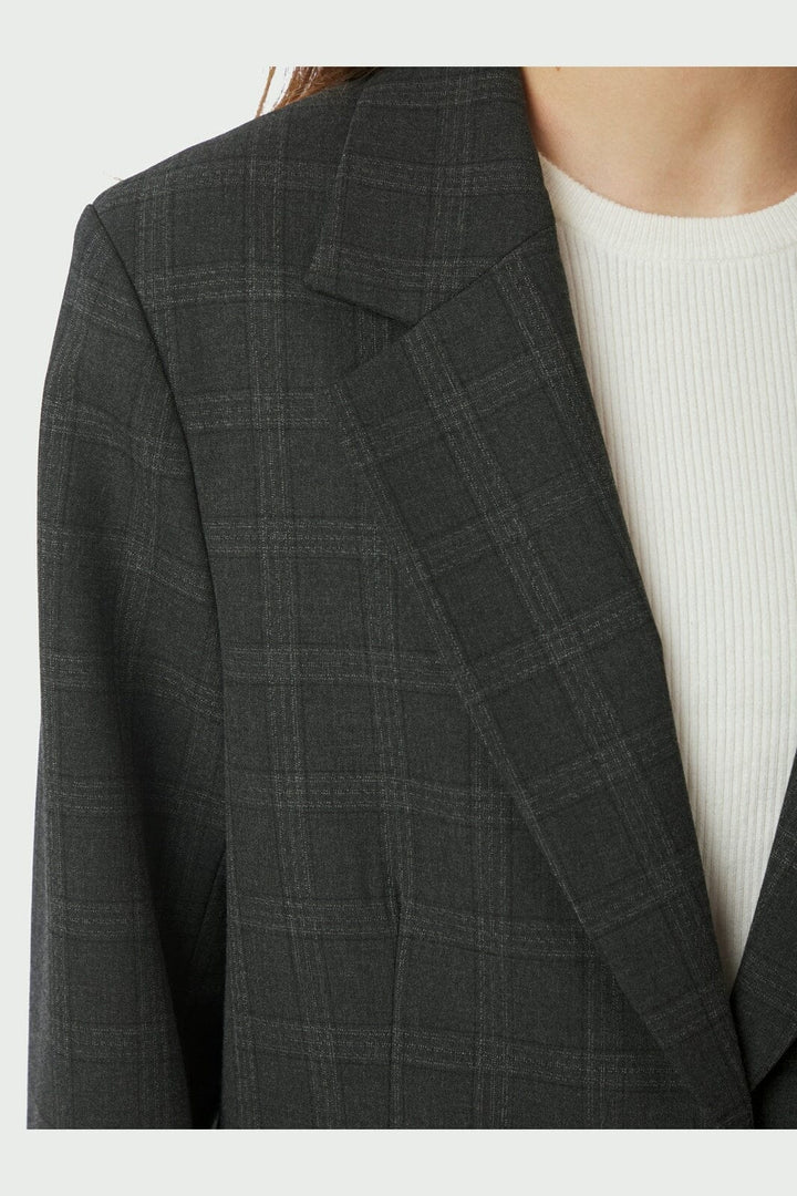 Neo Noir - Gaby Check Blazer 166932 - 132 - Antracit