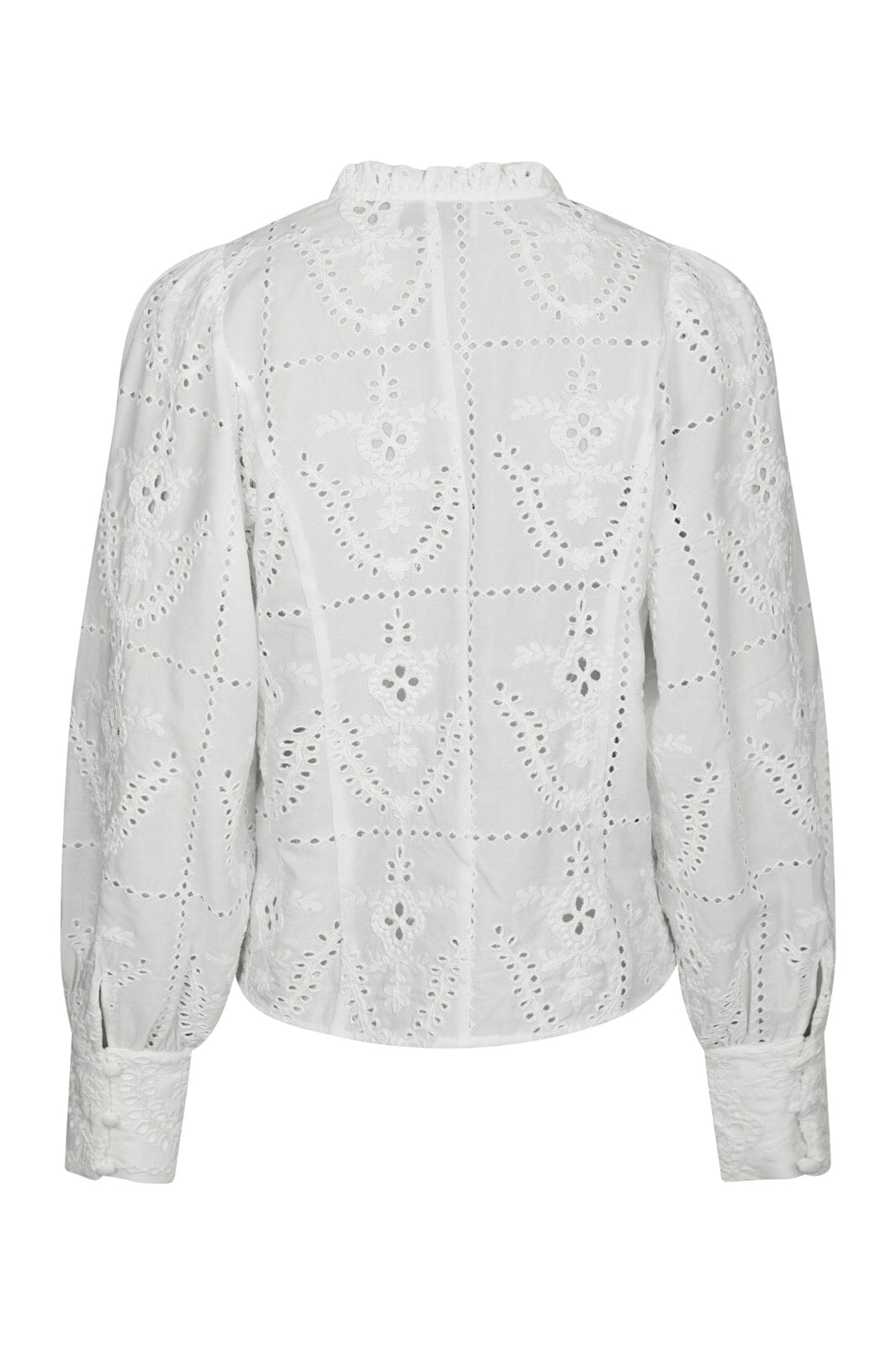 Neo Noir - Gilda Embroidery Blouse 167828 - 120 - White
