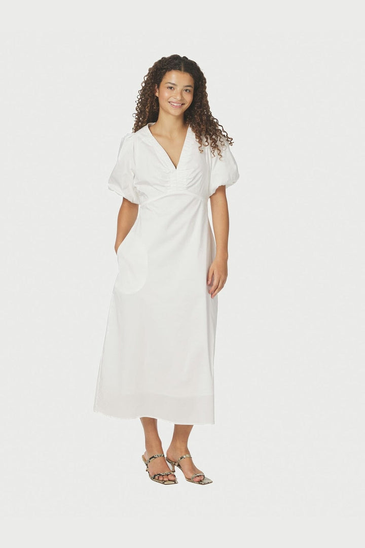 Neo Noir - Illana Poplin Dress 160660 - 120 - White