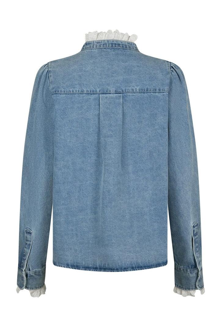 Neo Noir - Imara Denim Shirt 169109 - 145 - Light Blue