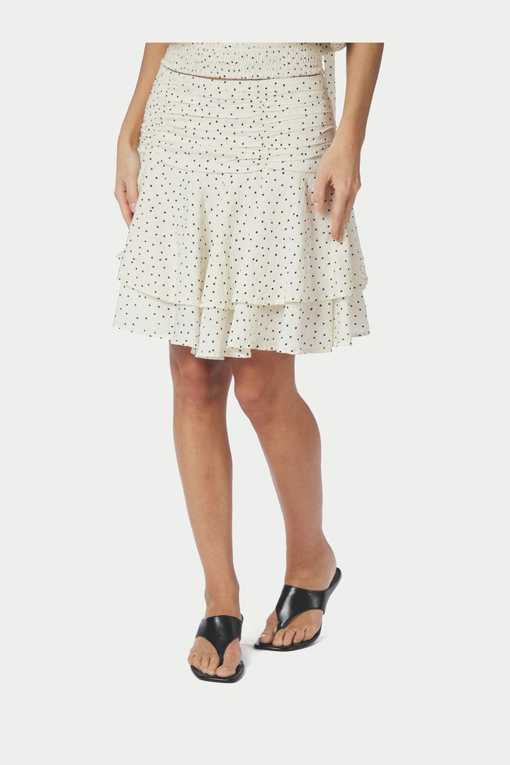 Neo Noir - Janie Mini Dot Skirt 168986 - 121 - Off White