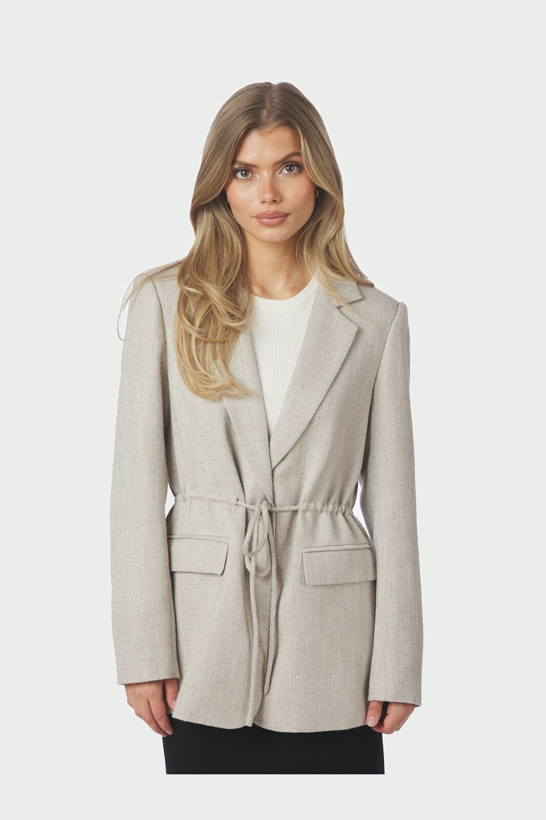 Neo Noir - Jemmie Bouclé Blazer 168251 - 815 - Natural