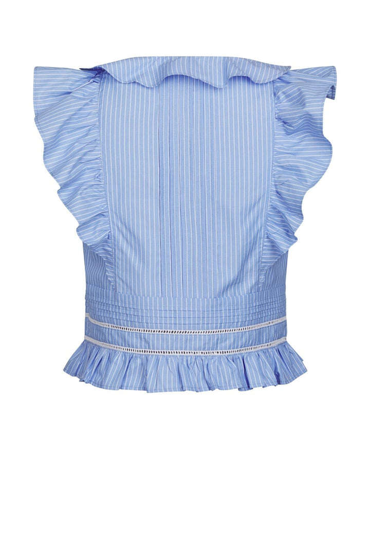 Neo Noir - Jolia Stripe Top 169346 - 145 - Light Blue