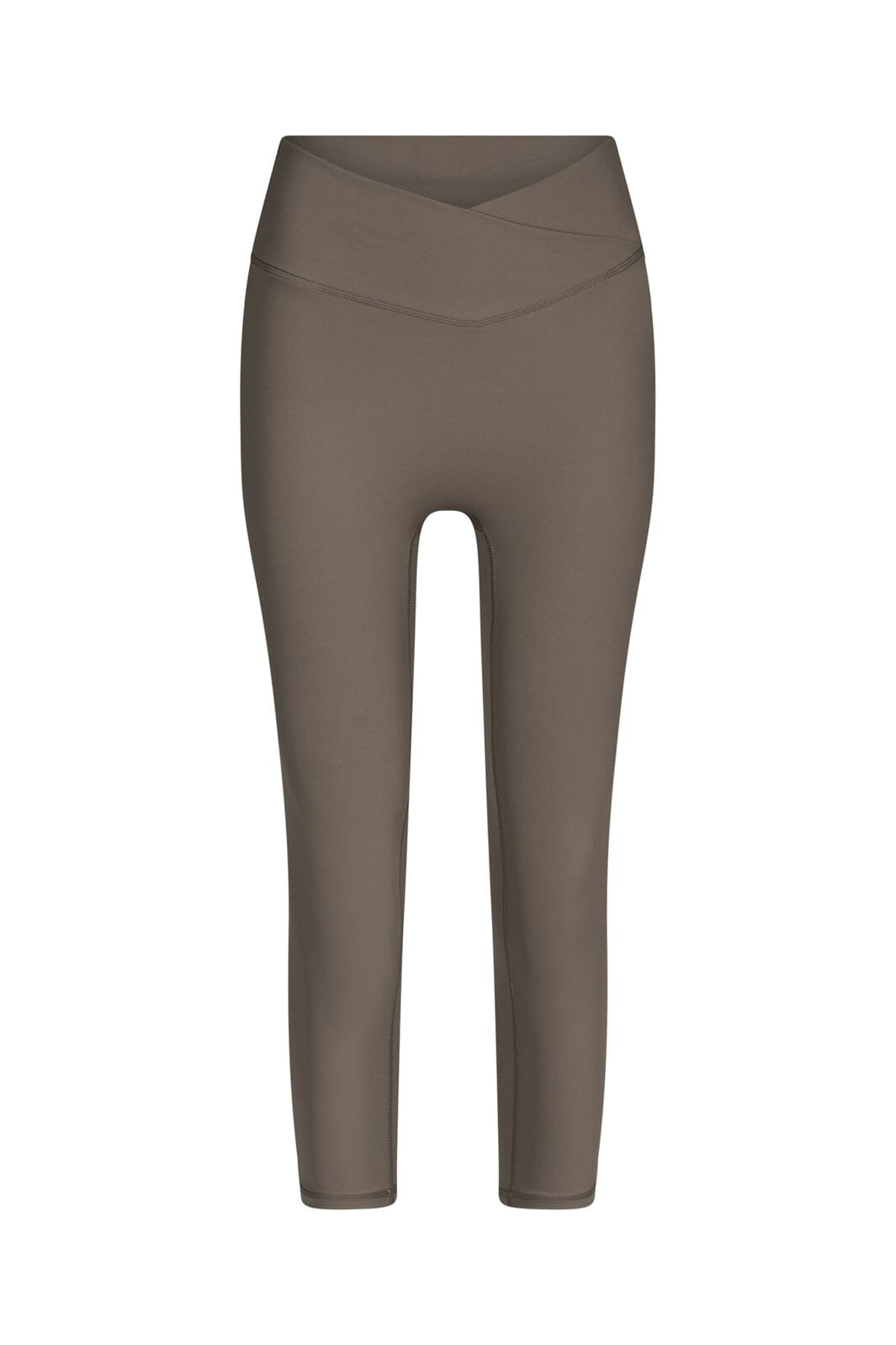 Neo Noir - Lea Wrap Capri Pants 170726 - 492 - Mushroom
