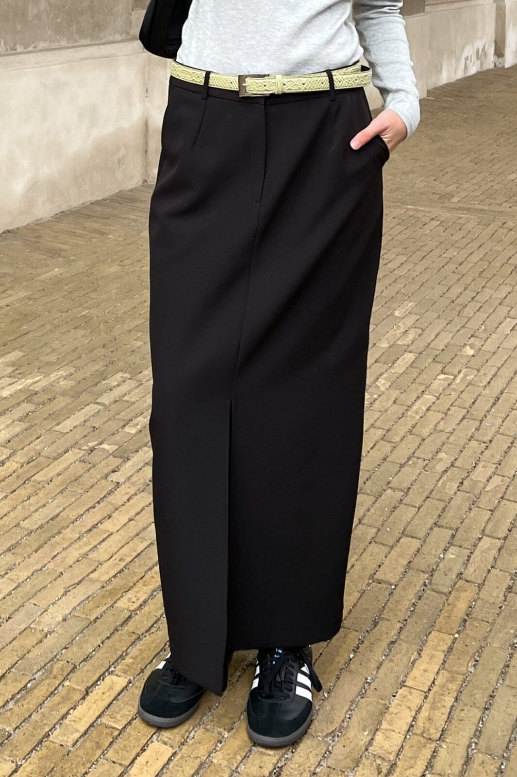 Neo Noir - Leland Suit Skirt - Black Nederdele 