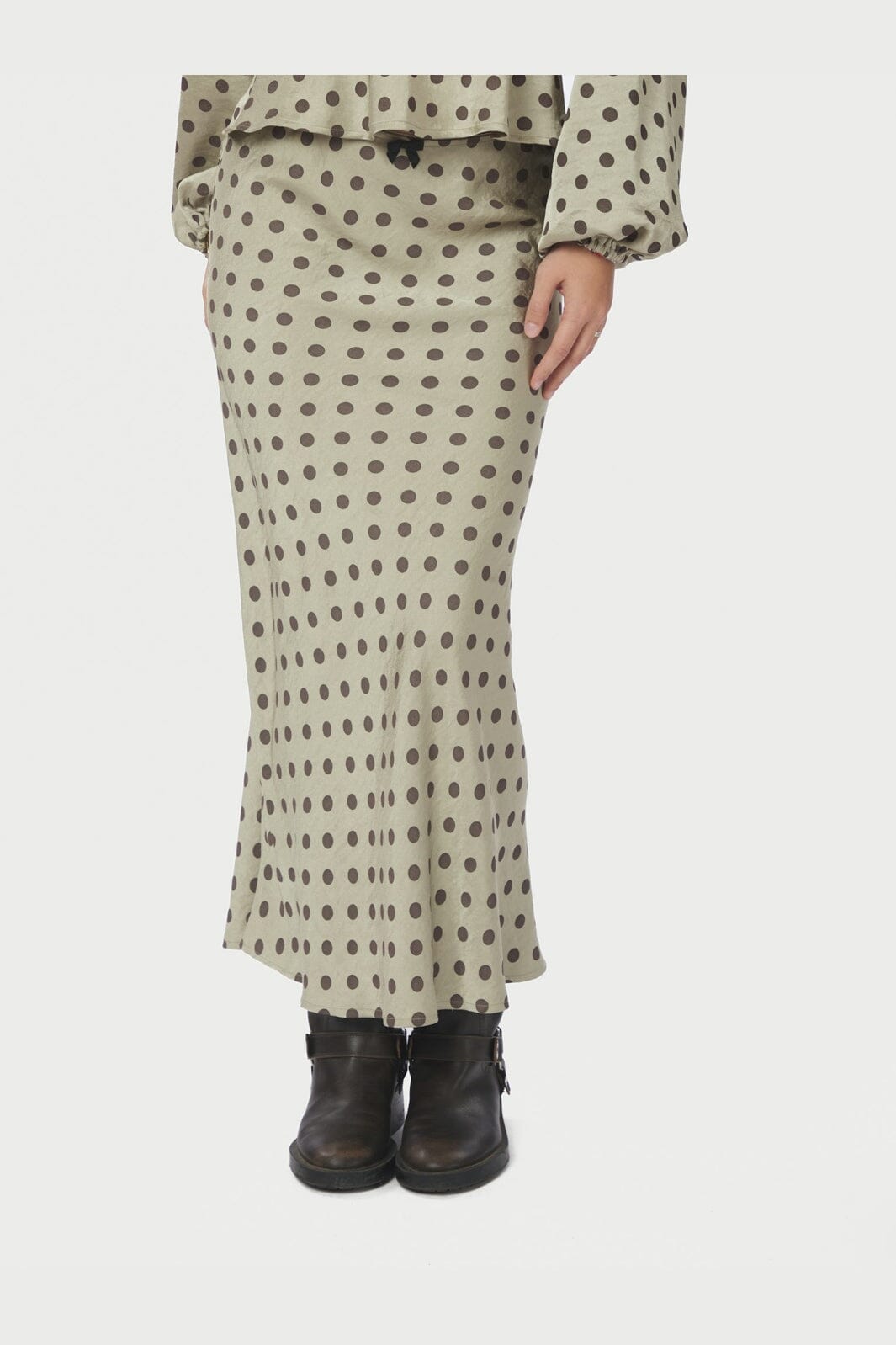 Neo Noir - Lola Dotted Skirt 167742 - 236 - Pistachio