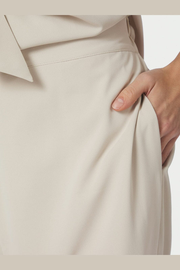 Neo Noir - Lunet Crepe Pants 168084 - 124 - Ivory