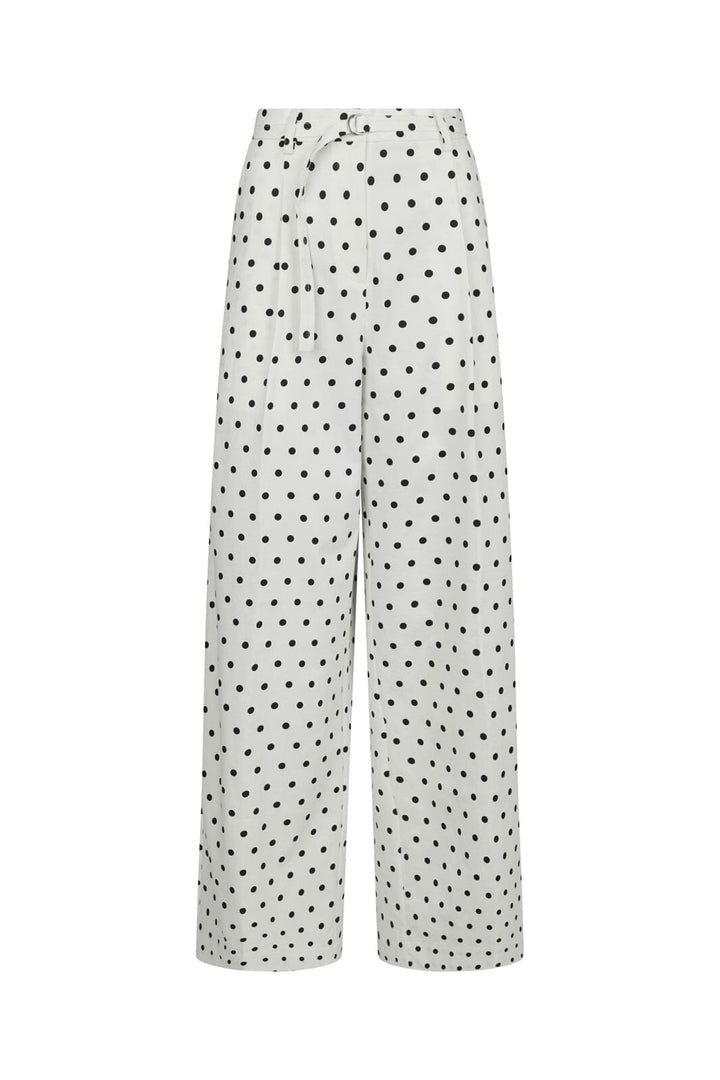 Neo Noir - Malba Dot Pants 167395 - 120 - White
