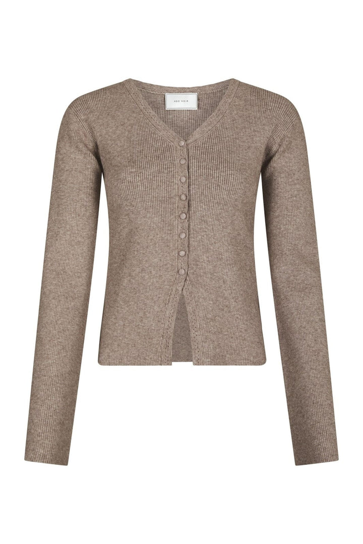 Neo Noir - Melia Knit Cardigan 170717 - 119 - Sand Melange