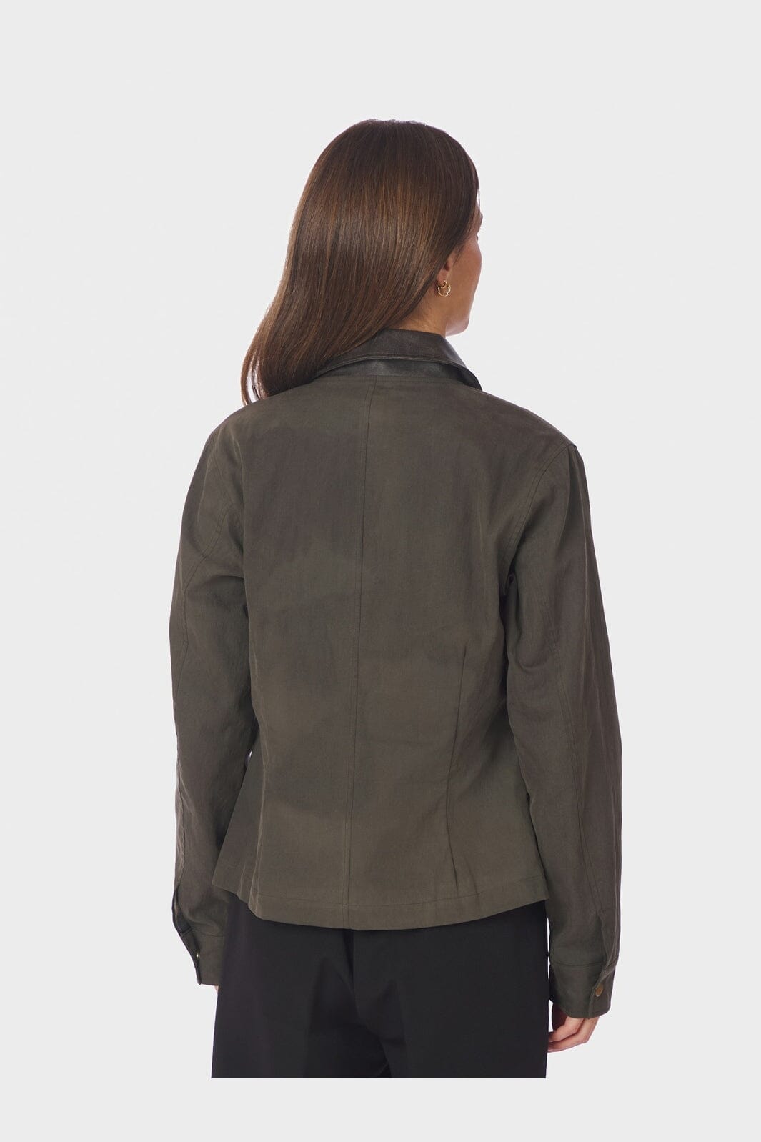 Neo Noir - Mexa Coated Jacket 166193 - 157 - Dusty Army