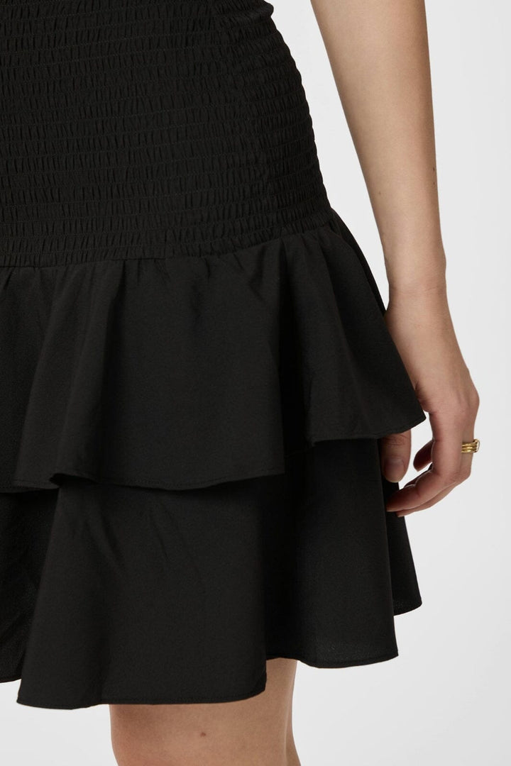 Neo Noir - Mikka Solid Smock Dress 165497 - 100 - Black