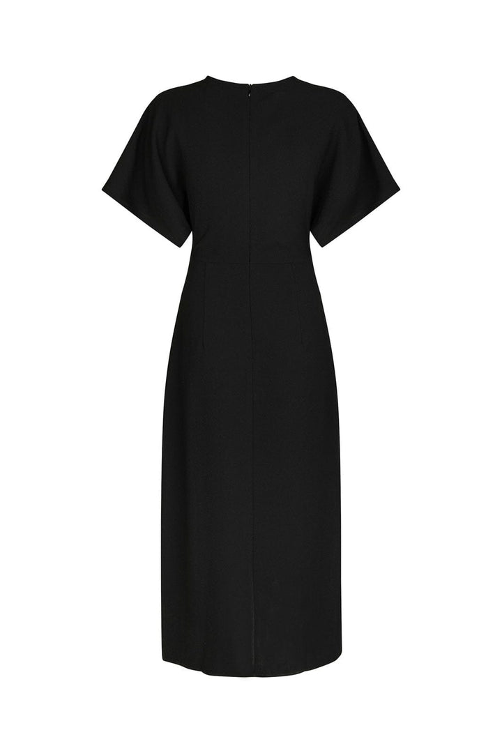 Neo Noir - Miloine Drape Dress 166132 - 100 - Black