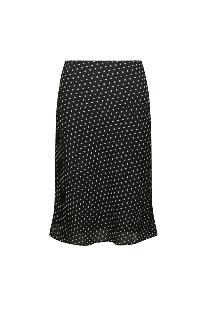 Neo Noir - Mindie Mini Dot Skirt 170111 - 100 - Black