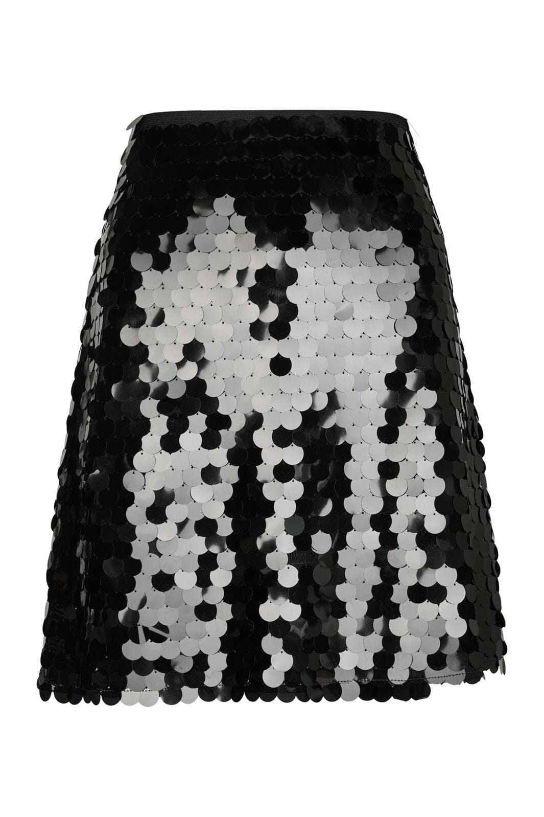 Neo Noir - Miva Big Sequins Skirt 165919 - 100 - Black