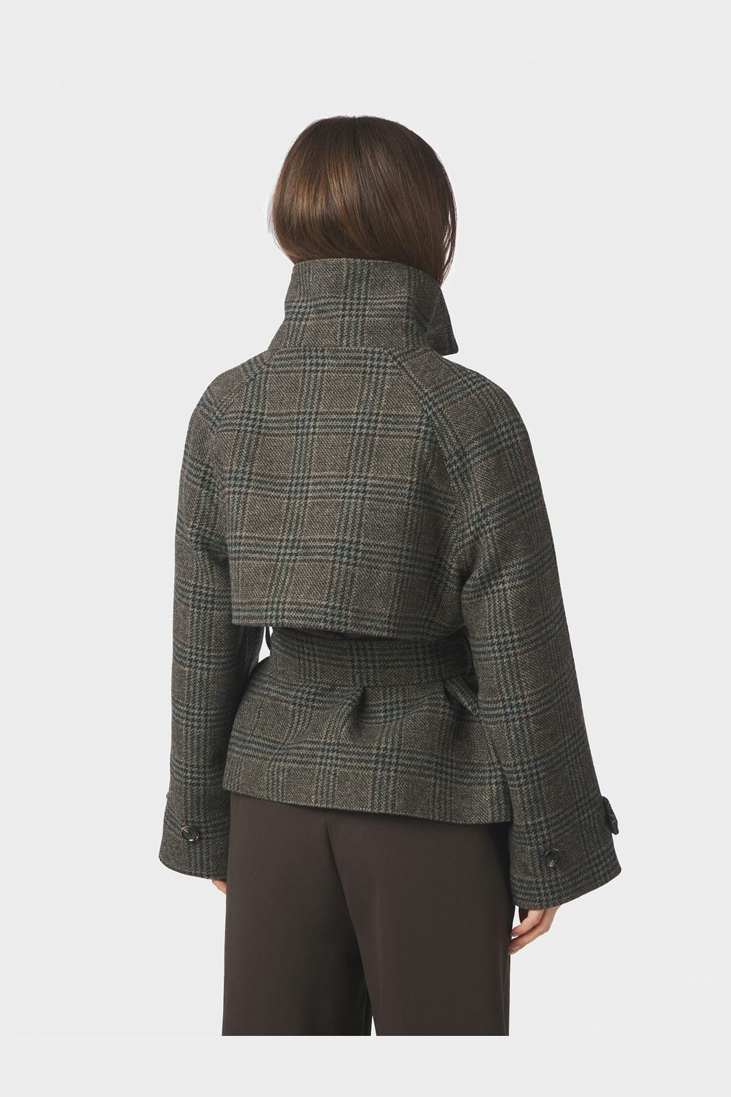 Neo Noir - Munet Check Jacket 170008 - 104 - Dark Grey