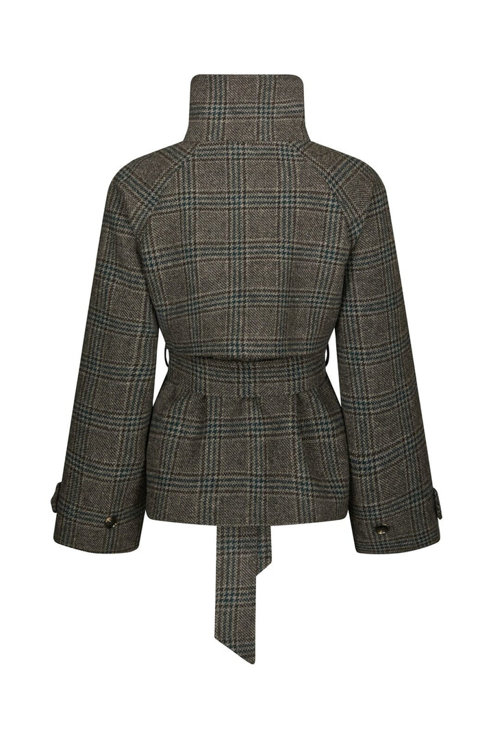 Neo Noir - Munet Check Jacket 170008 - 104 - Dark Grey