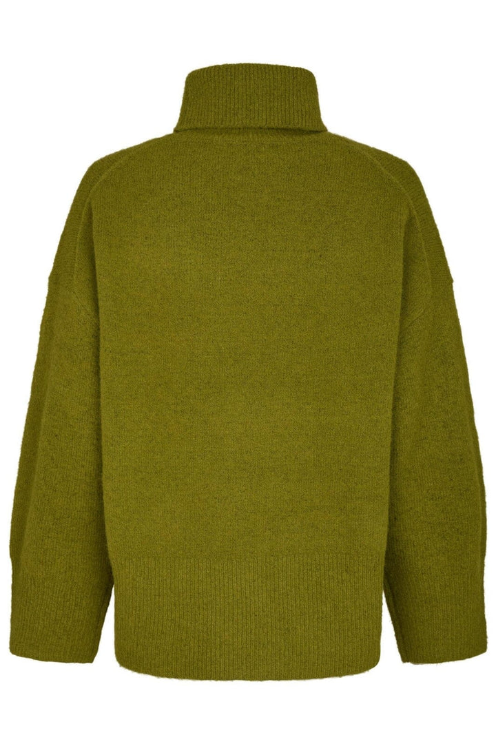 Neo Noir - Naline Knit Blouse 165512 - 340 - Sage Green