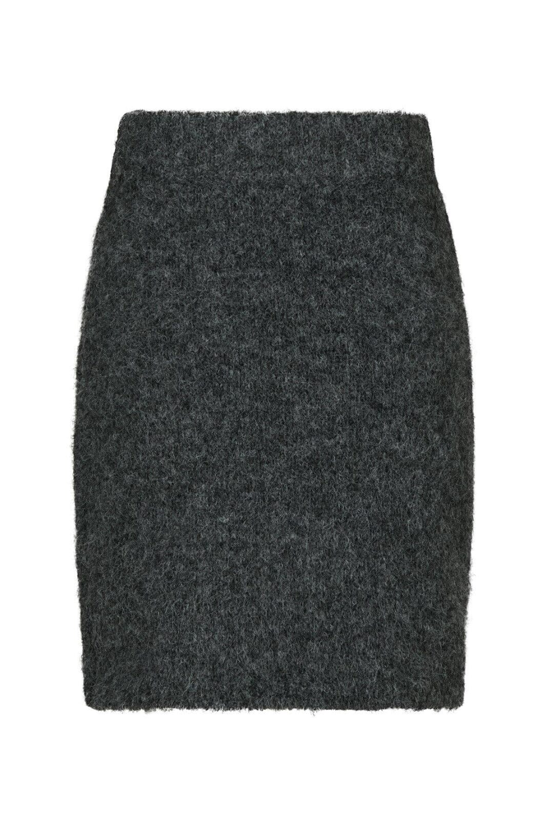 Neo Noir - Naria Fluffy Knit Skirt 165418 - 132 - Antracit