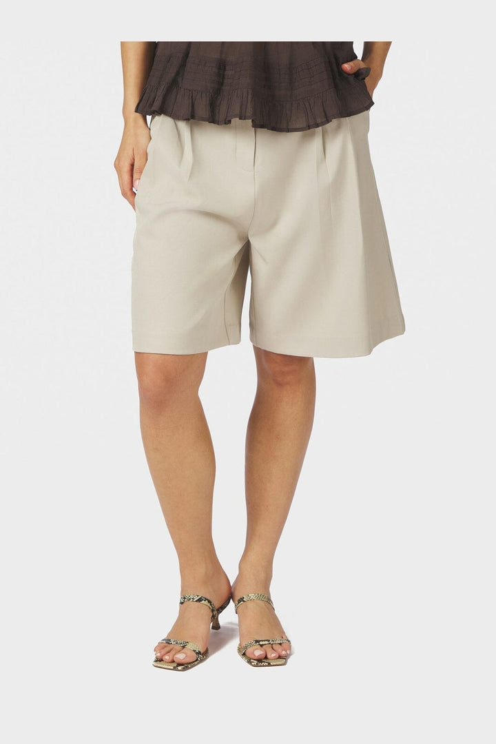 Neo Noir - Nika Structure Shorts 164538 - 122 - Creme